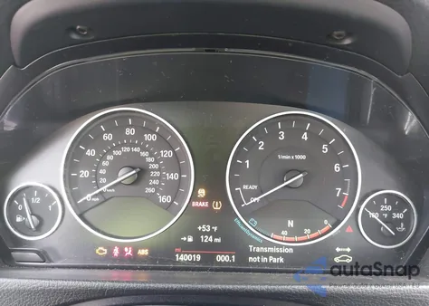 2015 BMW 328I xDrive z USA, uszkodzony, nr VIN WBA3B5C51FP652778